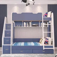 تخت خواب دوطبقه دونفره مدل HB968|تخت و سرویس خواب|اصفهان, باغ فدک|دیوار