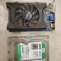 هارد 500 wd و گرافیک Nvidia gt240 1g