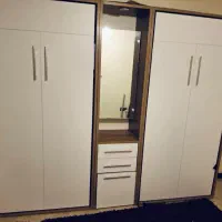 سرویس تاشو کم جا چوب|تخت و سرویس خواب|تهران, زرگنده|دیوار