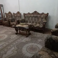 مبل استیل،سلطنتی از چوب اصل گردو|مبلمان خانگی و میز عسلی|ماهدشت, |دیوار