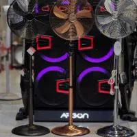 پنکه سه منظوره کنترل دار کویین هوم تمام استیل