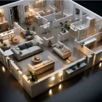 اپارتمان-یه-خوابه-با-نور-عالی-و-مجتمع-نگهبانی-دار