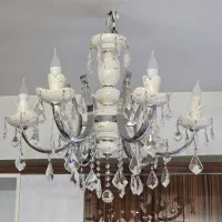 لوستر ۶ شاخه سرامیکی