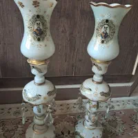 شمعدونی لاله عباسی|چراغ خواب و آباژور|بندر کنگان, |دیوار