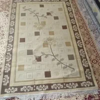 گلیم چهار متری نخ کتان