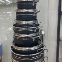 سرویس۱۶ پارچه قابلمه طرح چدن