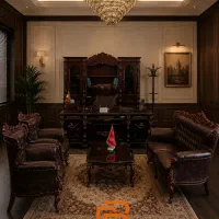 ست اداری/ست کلاسیک /مبل اداری/کتابخانه/میز