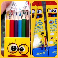 انواع مداد رنگی ومدادسیاه،رنگ انگشتی|لوازم التحریر|رامهرمز, |دیوار