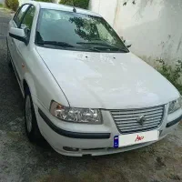 سمند Lxef7مدل ۹۴ دولکه رنگ درب وگلگیر جلو