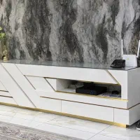 میز تلویزیون تُرک های گلس