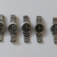 5 عدد ساعت سیکو 5 اصل ژاپن