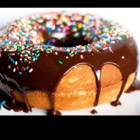 دونات و انواع کیک کافه ای