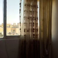 پرده حریر  ‌ گل دار طلایی خوش رنگ و سلطنتی تخفیفی|پرده، رانر، رومیزی|تهران, سلسبیل جنوبی|دیوار