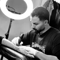 تتو حرفه ای در جزیره کیش