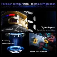 «فن خنک کننده ممو مدلCX12با پاوربانک ۲۰۰۰ma آکبند»|لوازم جانبی موبایل و تبلت|یزد, |دیوار