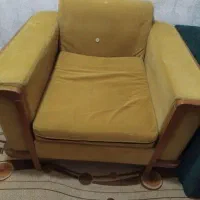 سلام مبل تکی کمی سوختگی داره