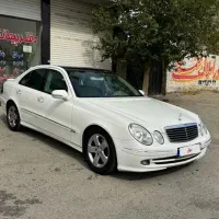بنز E 240 مدل 2005 سقف پانوراما بدون رنگ