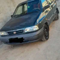 پراید سبز رنگ