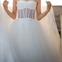 لباس عروس اروپایی|لباس|ساری, |دیوار