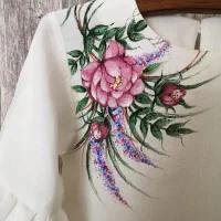 نقاشی روی پارچه