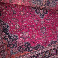 فرش دوازده متری دست باف فقط یه یکی دوجا زدگی داره|فرش|دزفول, |دیوار