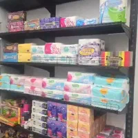 قفسه سوپر مارکت مشکی نو
