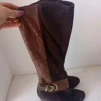 بوت بلند قهوه ایی