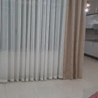 پرده حریر تمیز