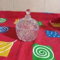قندان سوگا ژاپن.قندون.دیس گل سرخی قدیمی