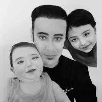 طراحی چهره|تابلو، نقاشی، عکس|بندر ماهشهر, |دیوار