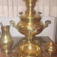 سماور ۶لیتری زغالی نو