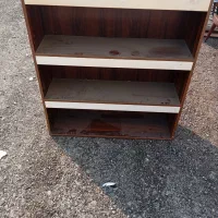 قفسه سه طبقه چوبی
