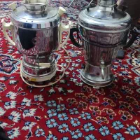 سماور برقی دودعدد سالم|سماور، چایساز، قهوهساز|صفادشت, |دیوار