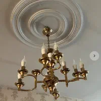 سه عدد لوستر ست برنز اصل