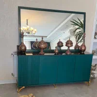 مبلمان + میز ناهار خوری + آیینه و کنسول|مبلمان خانگی و میز عسلی|فولادشهر, فولادشهر|دیوار