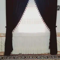 پرده کتیبه حریر