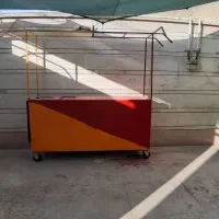 دکه فلافلی فولادچرخ دار،دومترونیمی،نو،|فروش مغازه و غرفه|اهواز, رسالت|دیوار