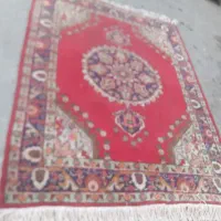 فرش یک ونیم در دونیم متر دستباف سالم در حدنو