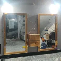 دو عدد اینه ارایشگاه و باکس دو کشوه