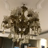 لوستر برنز اصل|لوستر و چراغ آویز|تهران, مجیدیه|دیوار