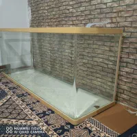 اکواریوم شیشه خم 120در40ارتفاع50