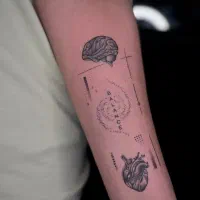 تتو تاتو بدن با لوازم و متریال اورجینال