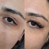 اکستنشن مژه و لیفت و لمینیت ابرو بابهترین متریال