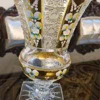 گلدان کریستال اصل چک