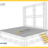 کرایه اسپیس فریم و تجهیزات مراسم صوت،نور،کابل|خدمات پذیرایی، مراسم|یزد, |دیوار