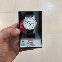 ساعت تایمکس اورجینال بند چرم اصلی مسافری از کانادا