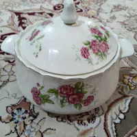 سه عدد سوپ خوری گل سرخ