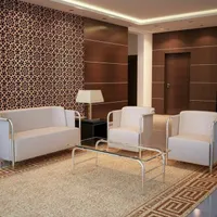 مبل چرم چستر کانتر کلاسیک مدرن پراید پارچه نانو مش|دفتر کار|خرمشهر, |دیوار