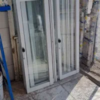 پنجره الومینومی ریلی باشیشه و یراق