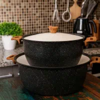 قابلمه و تابه جدید تکی با چک صیادی|ظروف پختوپز|قم, باغ شریفی|دیوار